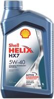 Масло моторное SHELL Helix HX7 5W-40 синтетическое, 1л
