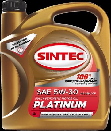 SINTEC PLATINUM SAE 5W-30 API SN/CF