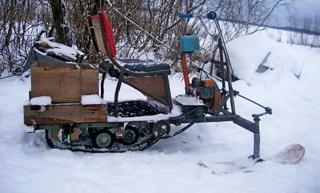 Самоделка из цепной пилы