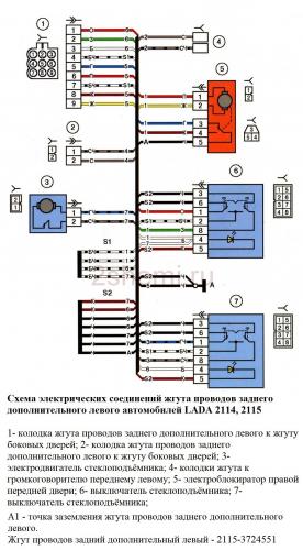 Схема ВАЗ 2115