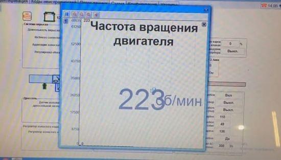 определение ошибки сканером для диагностики