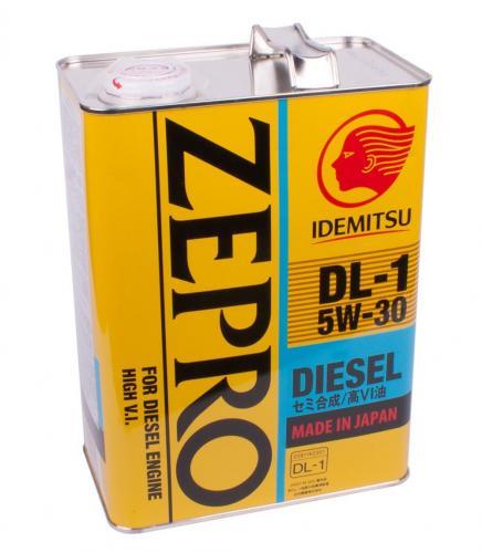 Масло моторное IDEMITSU ZEPRO DIESEL DL-1 5W30 4л