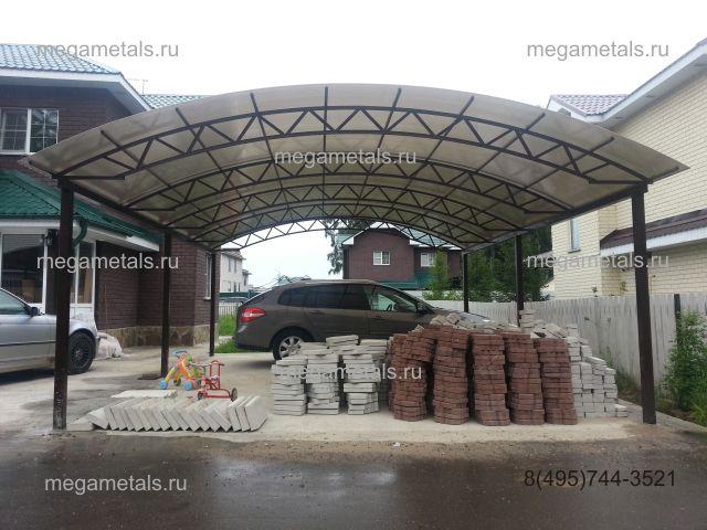 Навесы для машины из поликарбоната Хотьково