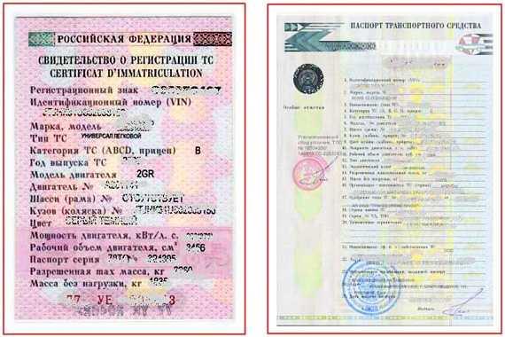 Документы для регистрации авто