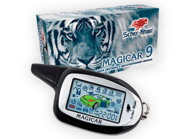 Двусторонняя сигнализация Scher-Khan Magicar